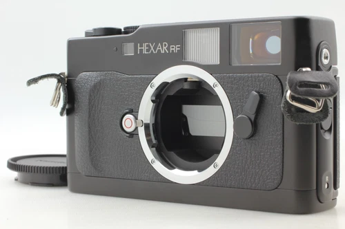 【 MINT 】 Konica Hexar RF Black 35mm Rangefinder Film Camera Body from JAPAN
