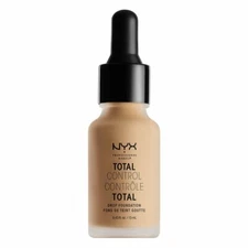 NYX PROFESSIONAL MAKEUP Total Control Drop Foundation, Medium Olive TCDF09