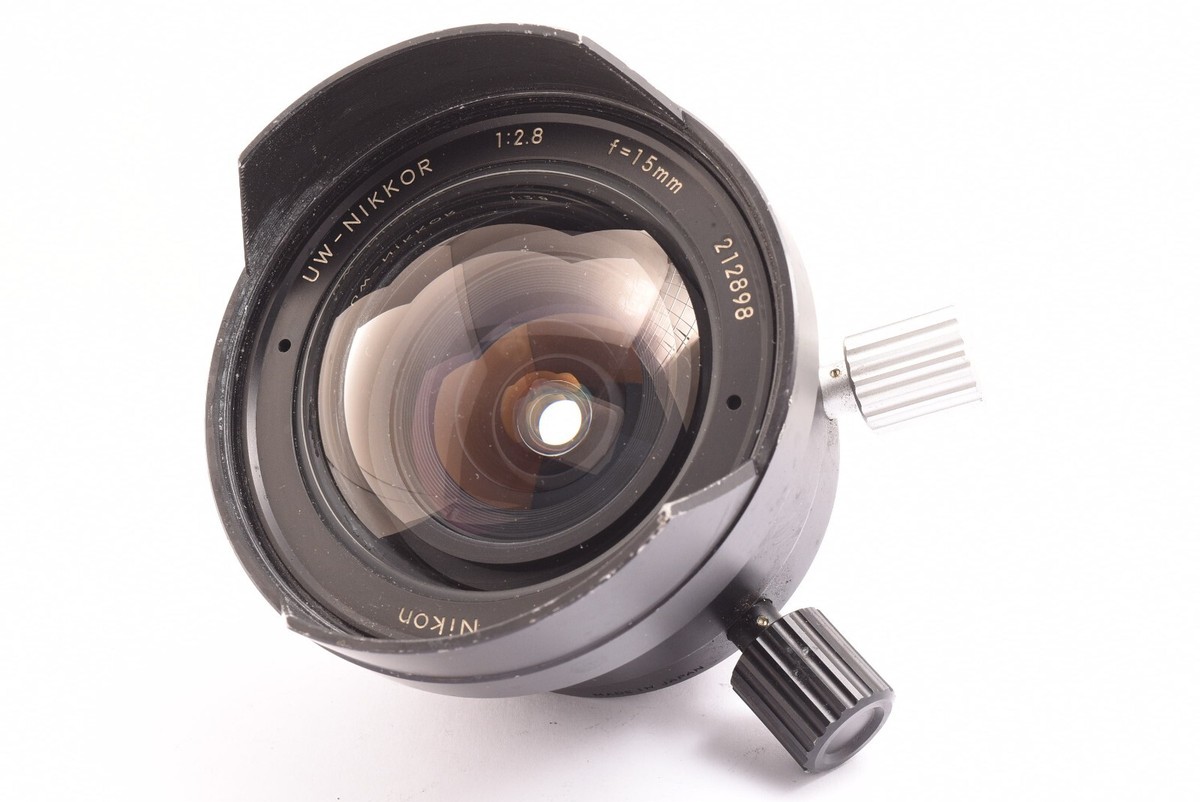 Nikon UW-Nikkor 15mm F2.8 lens for NIKONOS-V #212898 kjm 131 Nikon UW-Nikkor 15mm F2.8 lens for NIKONOS-V #212898 kjm 131