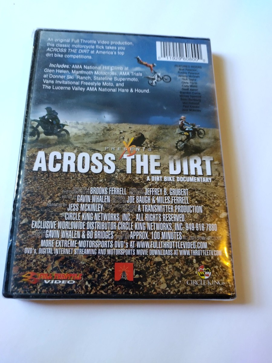 (未使用･未開封品)Across the Dirt: A Dirt Bike Documentary [DVD] Across The Dirt A Dirt Bike Documentary DVD - Brand New