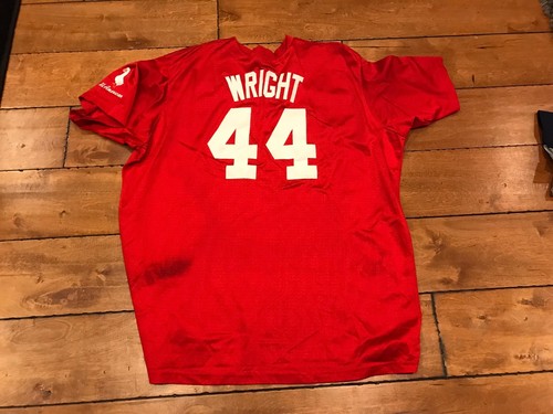 2006 STEVEN WRIGHT AFLAC BASEBALL ALL-AMERICAN Game Used Worn Jersey - Picture 5 of 5