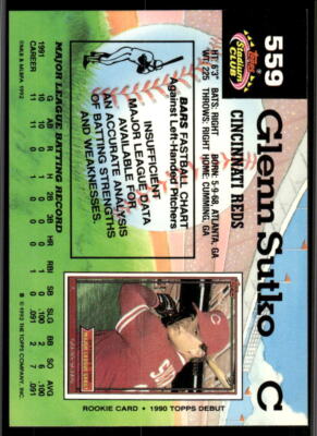 1992 Stadium Club #559 Glenn Sutko | eBay