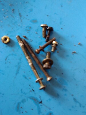 Mcculloch Super pro 60  chainsaw OEM  misc screw lot   Bin 24