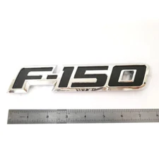 1x For F-150 Rear Tailgate Emblem for F-150 09-14 CL3Z-9942528-A Chrome Black
