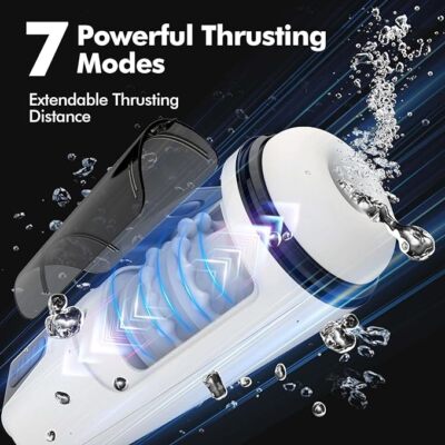 Male Masturbator Automatic HandsFree Thrusting Cup Vibration Stroker Sex  Toy Men | eBay