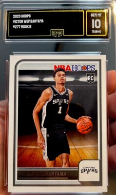 victor wembanyama graded rookie card Amazon.com: 2023-24 Panini Donruss Rated Rookie Victor Wembanyama Graded  PSA 10 GEM MINT Card #220 : Collectibles & Fine Art