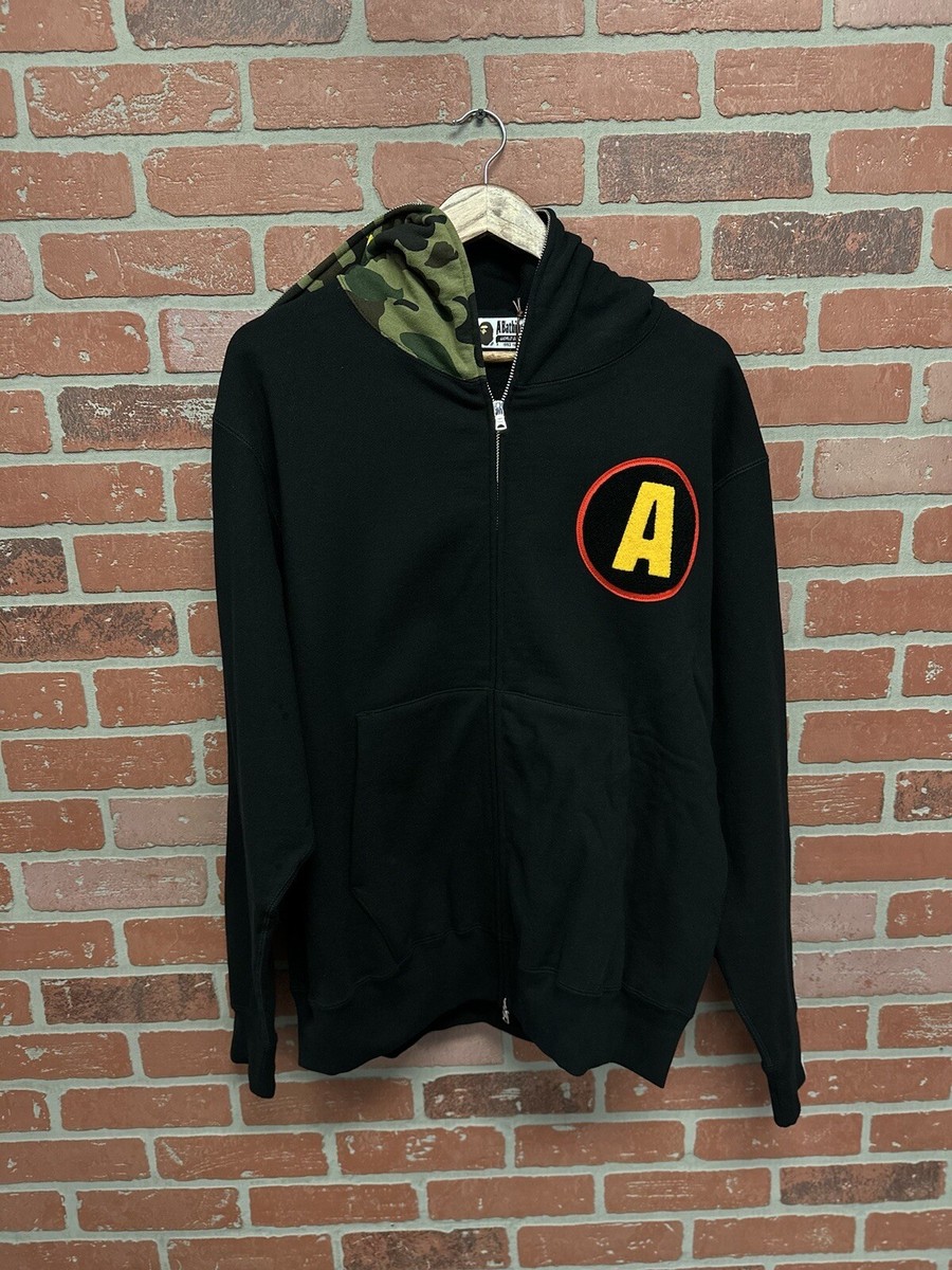も*。様 【レアアイテム】A BATHING APE × BATMAN フルジッ Size M - A Bathing Ape Bape x DC Comics Batman Hoodie RARE Full