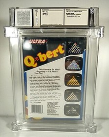 Q*bert New Nintendo NES Factory Sealed WATA Grade 9.4 A Mint Rare