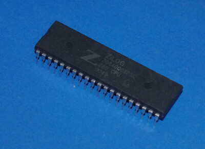 ZILOG Z80 CPU - Z8400008PSC - 8MHz - CPU - DIP40 - 1 Stück