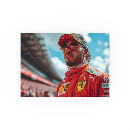 Póster mate de Lewis Hamilton, arte de pared F1, regalo, - Imagen 4 de 25