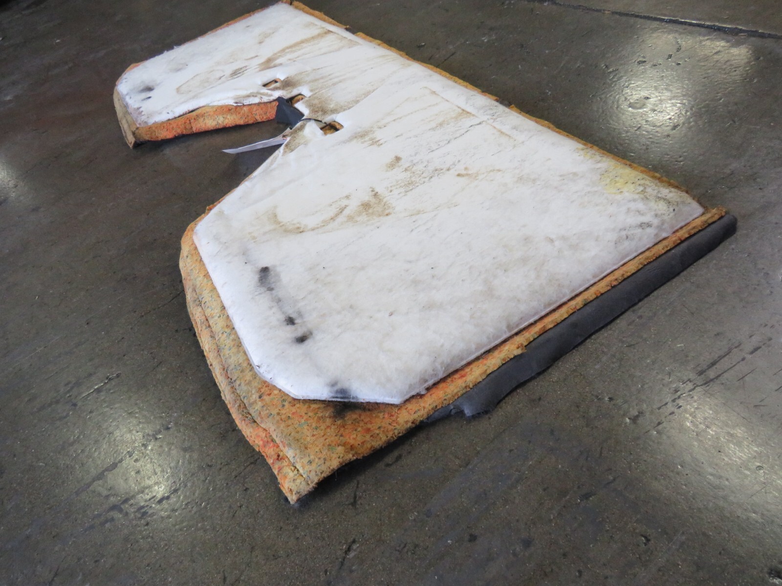 Ferrari 575, Rear Back Wall Carpet, Used, P/N 64921500