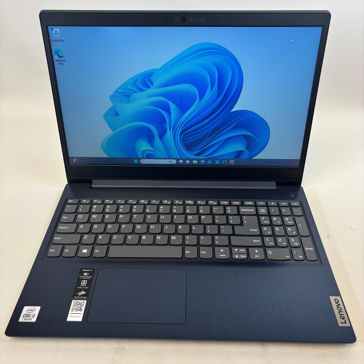 Lenovo IdeaPad 3 15IIL05 15.6 inch (256GB, Intel Core i3 10