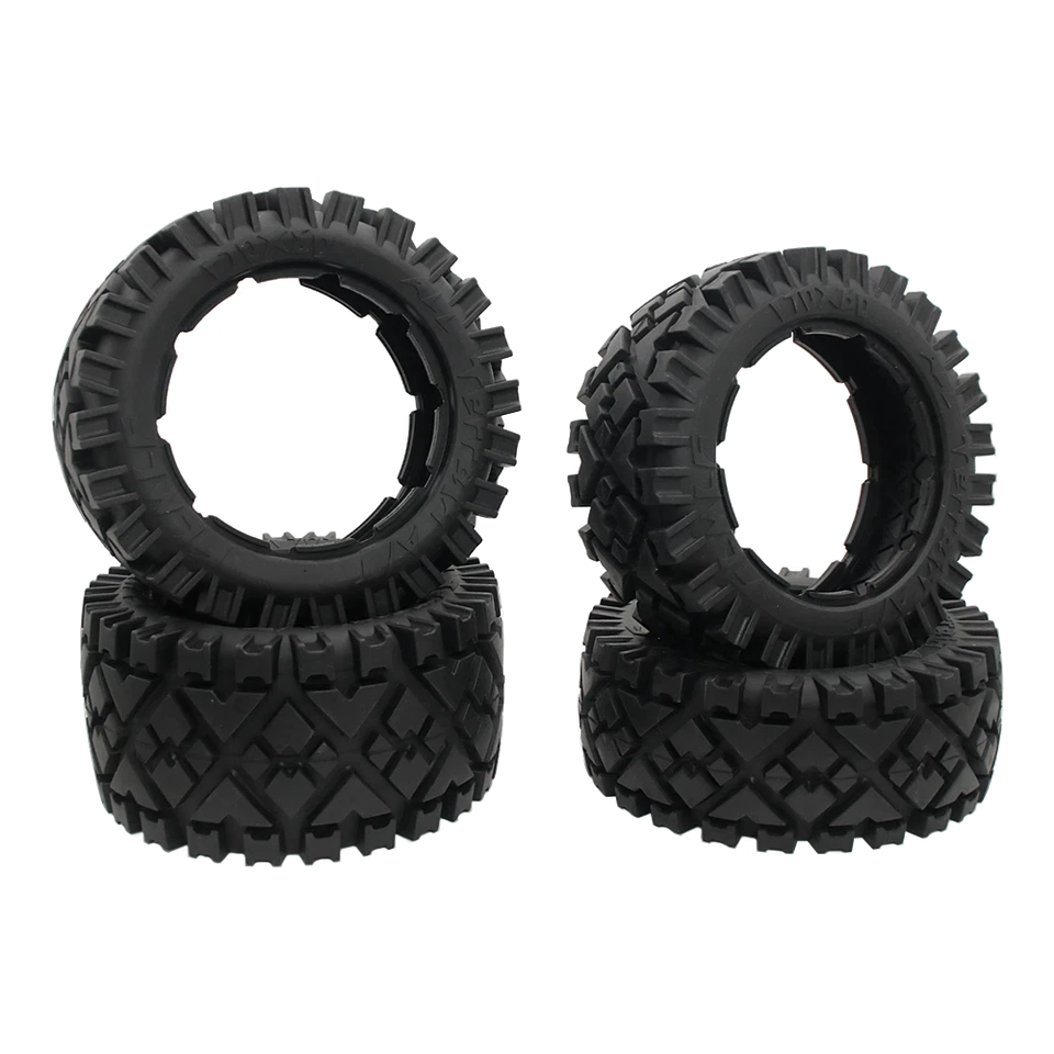 4pcs Verstärkte All-Terrain-Reifenaußenschichten für 1/5 RC HPI Rovan Baja 5B SS - Bild 2 von 4