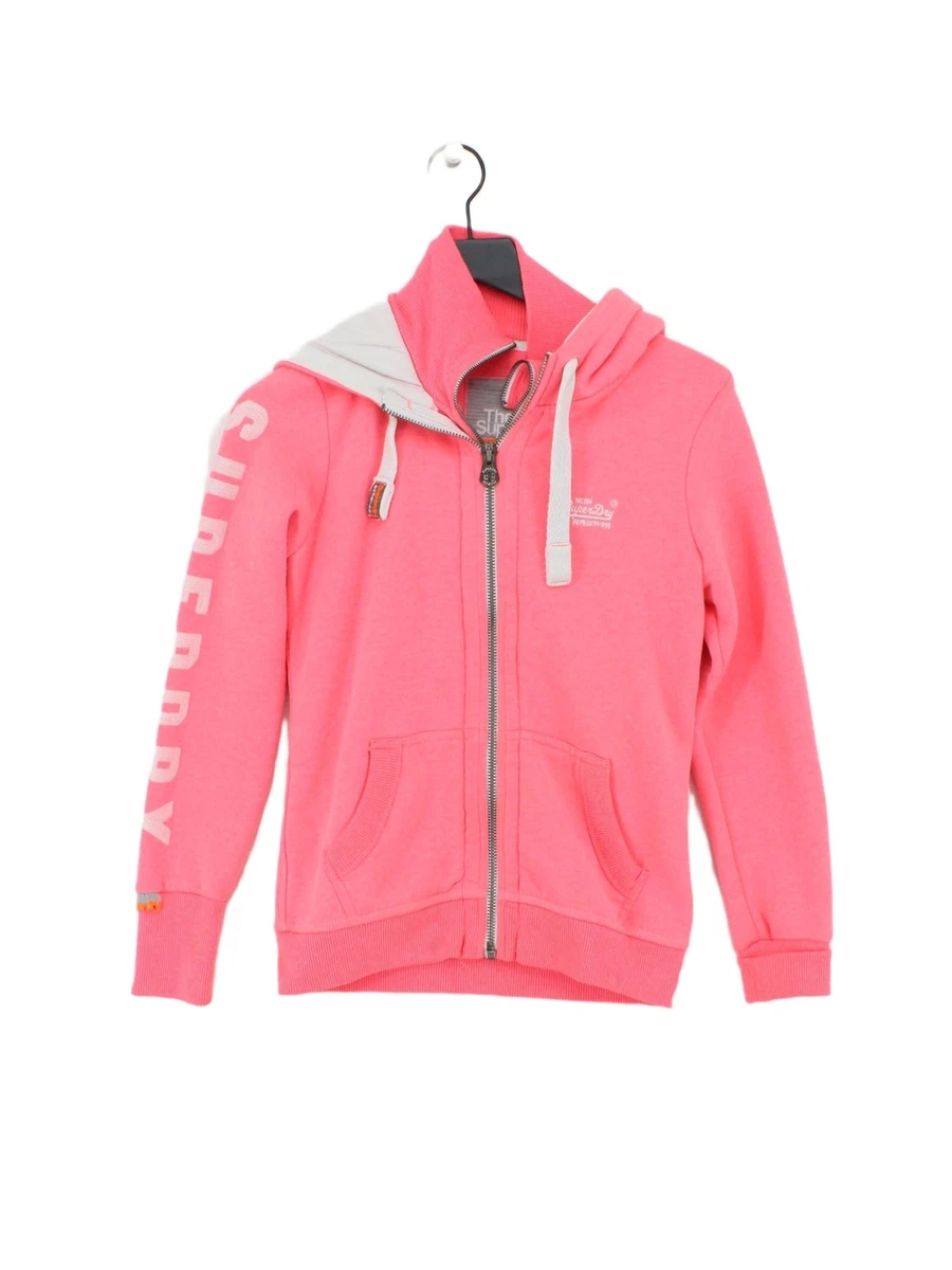 Superdry pink cardigan sale