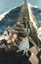 WW2 PICTURE PHOTO GERMAN U BOAT U-BOAT U100 U-100 SUBMARINE 6686