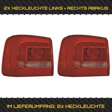 2X ABAKUS HECKLEUCHTE  LINKS + RECHTS FÜR VW TOURAN 1T3 2.0 TDI