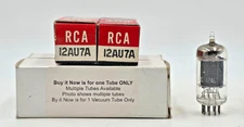 12AU7 / ECC82 RCA JRC Balanced Black Plates Tube (New Old Stock) 1 Year Warranty