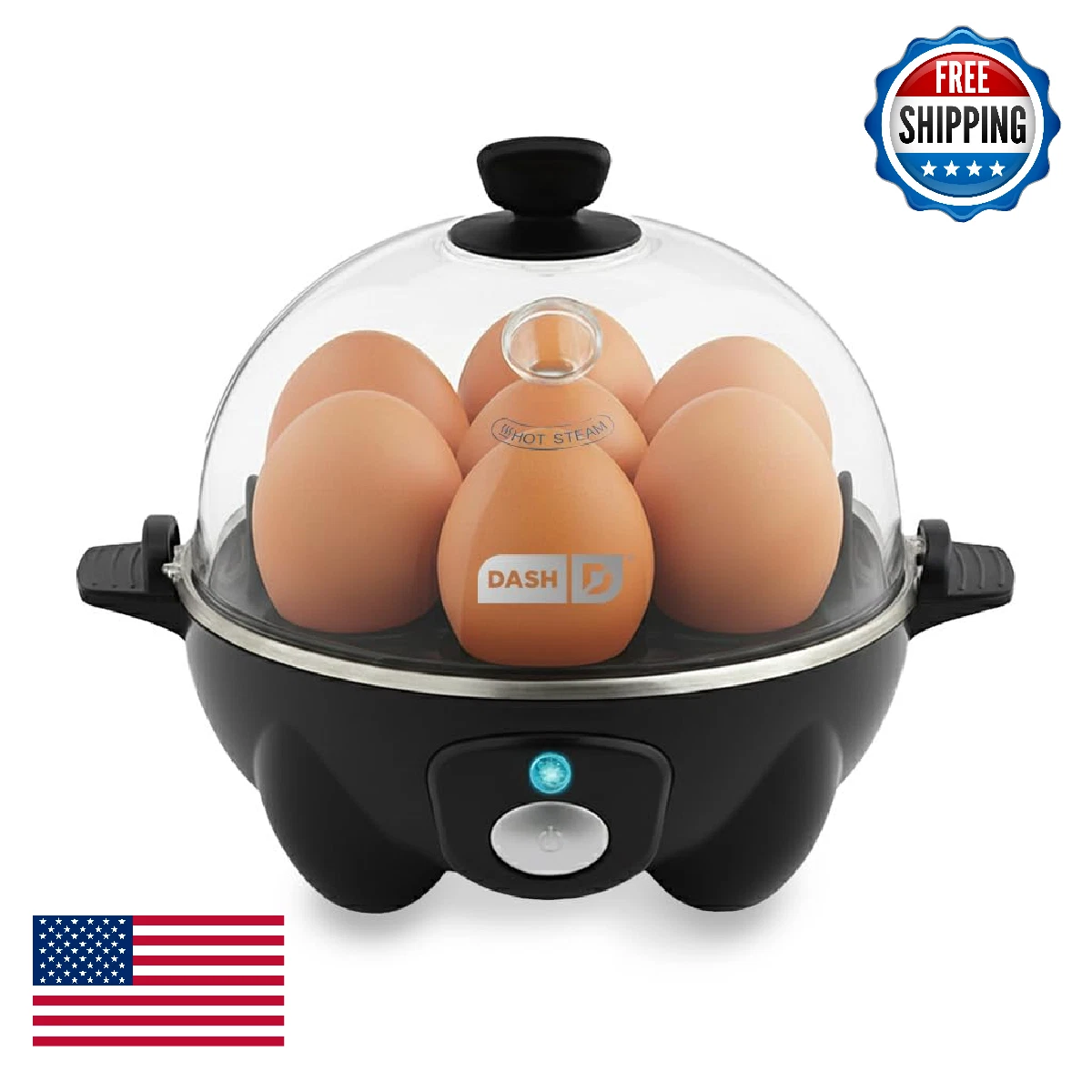 DASH Rapid Electric Egg Cooker 7 Eggs: Hard Boiled, Poached, Scrambled, Omelets
Opens in a new windo