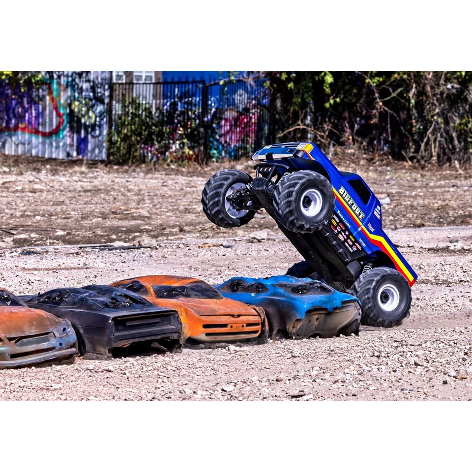 Traxxas 67134-4 Bigfoot 4x4 BL-2S 1:10 Monster-Truck RTR Clipless Blau - Bild 4 von 4