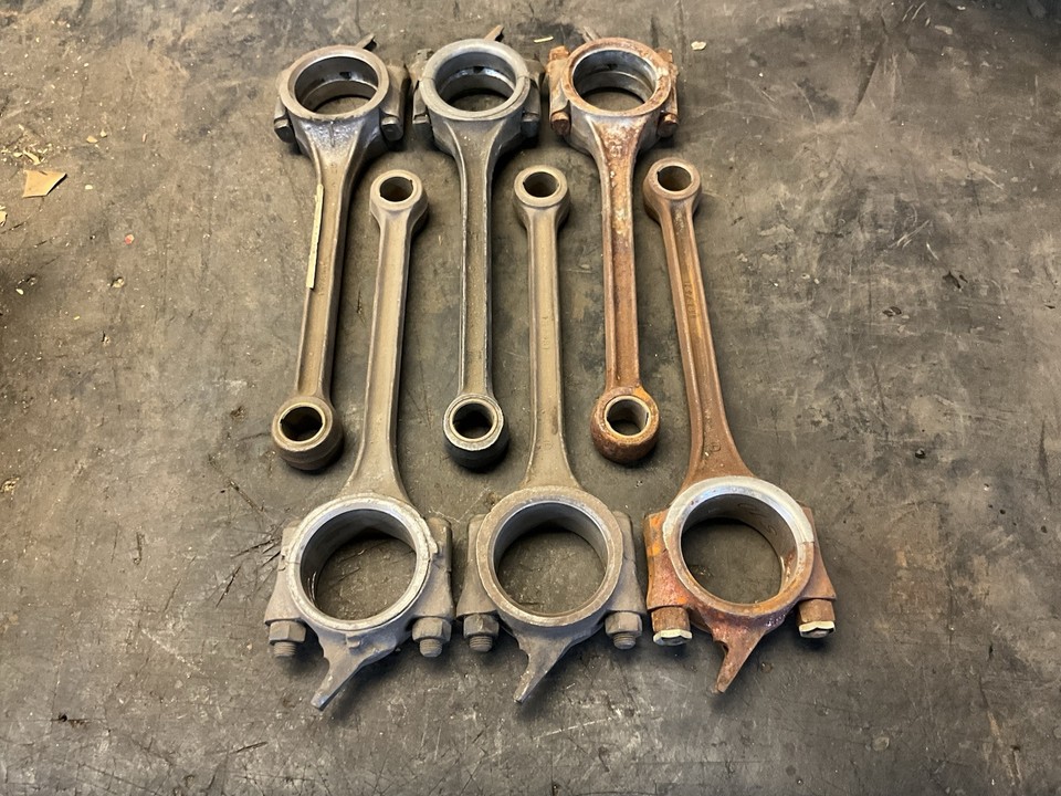 Used Connecting Rods 6 Used Connecting Rods For 40 - 42 Hudson Cast # 157381 | eBay