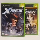 X-Men Legends 1 and 2 Xbox Lot CIB Excellent Condition