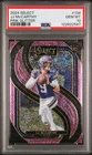 2024 PANINI SELECT PINK GLITTER #134 JJ MCCARTHY ROOKIE RC 3/15 PSA 10
