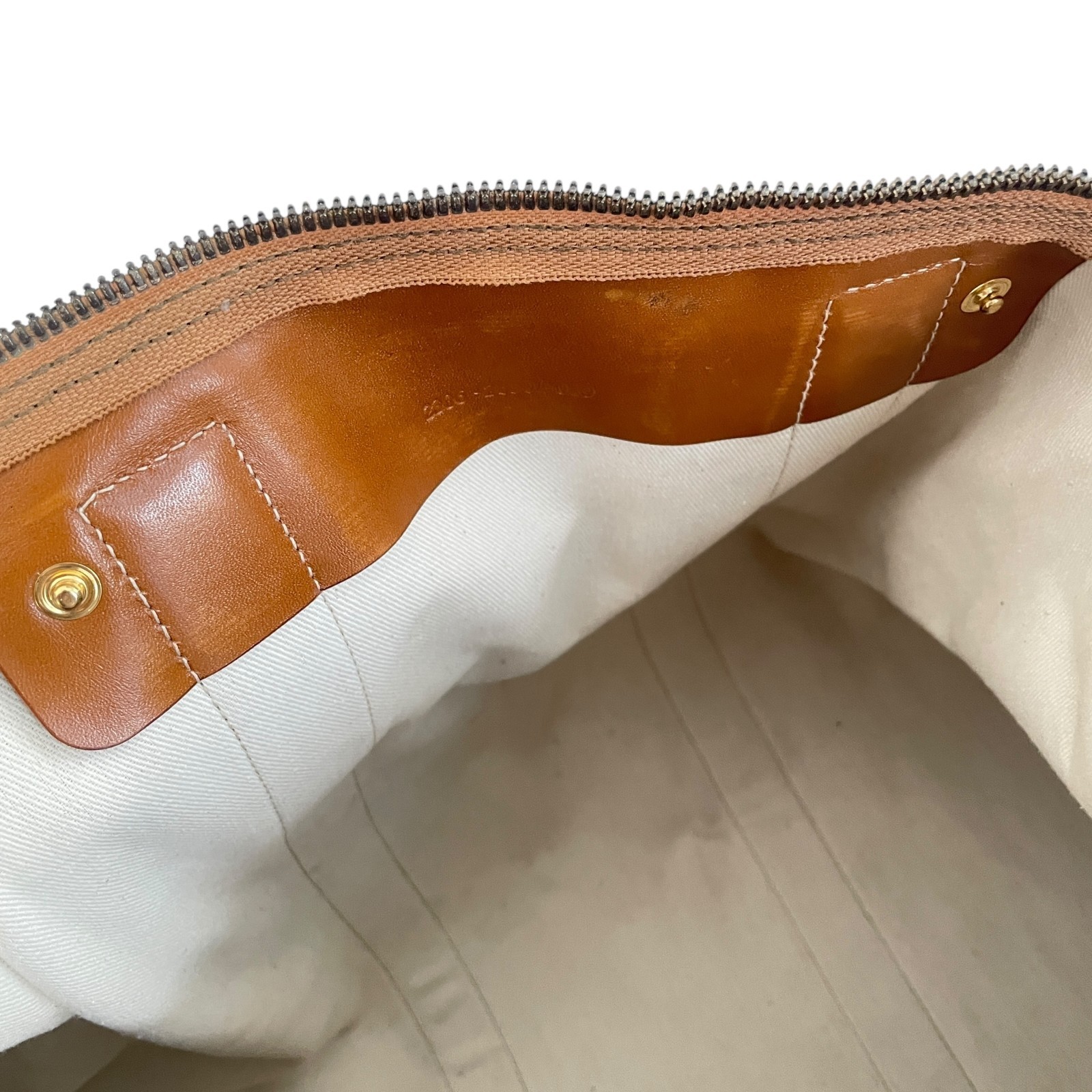 Fendi Pecan Travel Boston Bag 60 Shoulder 2way Canvas made in italy thumbnail 18