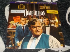 Compulsion NEW SEALED Widescreen Laserdisc Orson Welles Free Ship 50