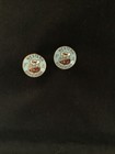 2-WESTERN BOHEMIAN FRATERNAL ENAMEL LAPEL PINS CZECH — photo 1