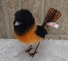 Steiff White Tag Ltd Ed Mohair Miniature Oriole Bird NICE 667411