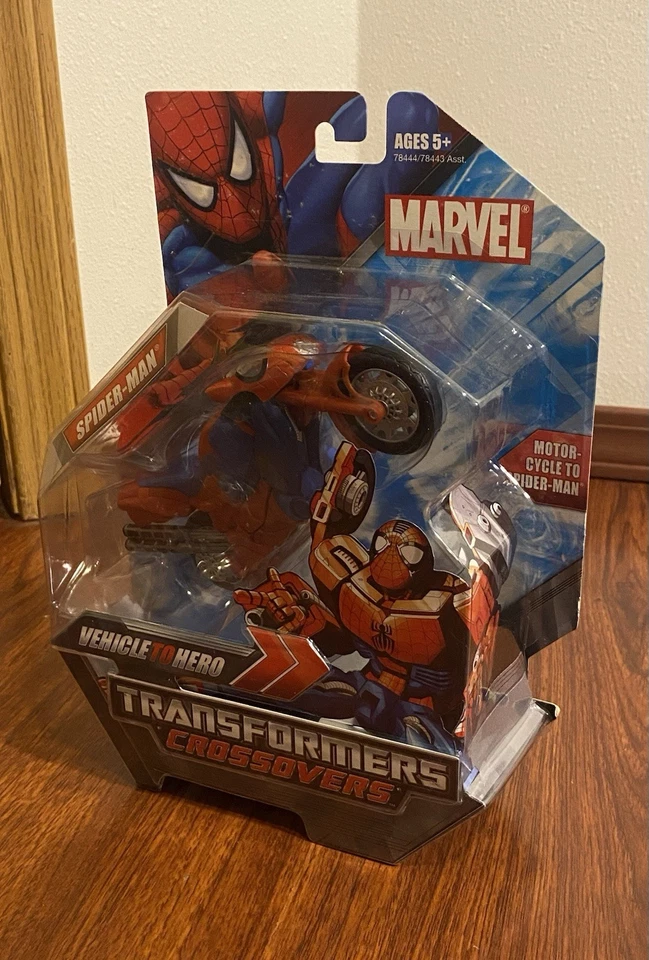 2008 HASBRO MARVEL SPIDERMAN TRANSFORMERS CROSSOVERS - Image 4 of 4