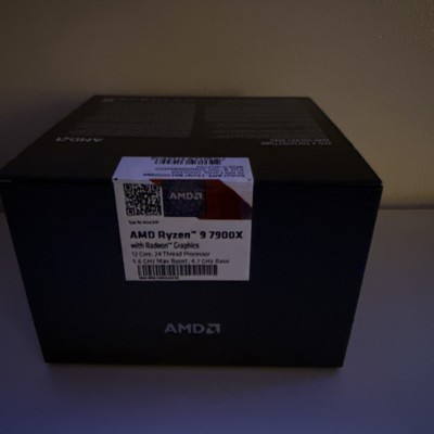 AMD Ryzen 9 7900x Processor (5.6 GHz, 12 Cores, LGA 1718 AMD Ryzen 9 7900x Processor (5.6 GHz, 12 Cores, LGA 1718