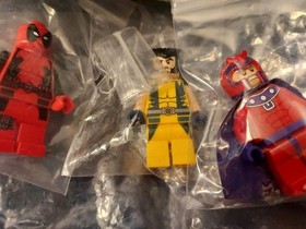 Lego Marvel X-Men Wolverine's Chopper w/all Minifigures & Instructions 