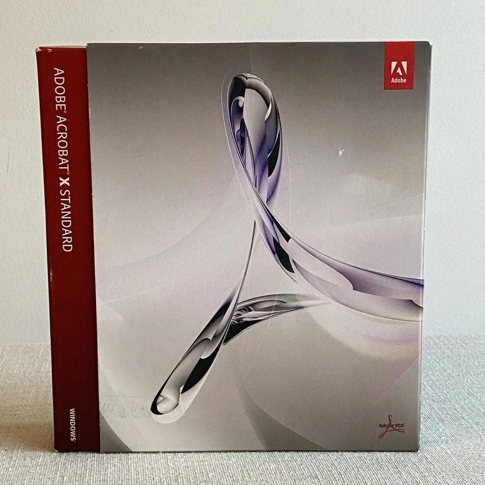 ADOBE ACROBAT X STANDARD FOR WINDOWS pre owned - Image 3 of 4