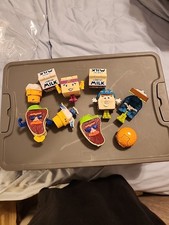 1993-94 McDonald's Happy Meal Toys 10 Piece Lot Slugger Steak And Others OPENED