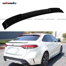 Gloss Black Rear Roof JDM Window Spoiler For 2020 2021 2022-2026 Toyota Corolla