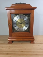 Vintage Cherry wood Ramcraft Mantel Clock