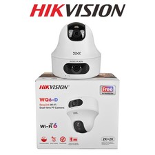 Hikvision 2K+2K 6MP Wi-Fi Hybrid Light Indoor PT Camera DS-2CFWQ6-D Wireless MIC