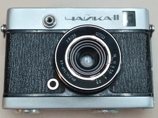 VINTAGE SOVIET RUSSIAN USSR CHAIKA 2 HALF FRAME CAMERA INDUSTAR-69 M39 LENS+BOX