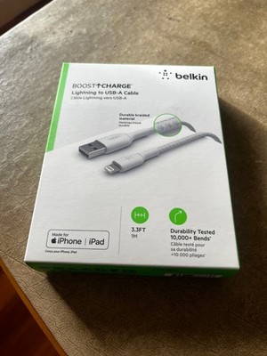 Original Belkin BOOST CHARGE MFi-Certified Lightning to USB-A 1M / 3.3FT Cable