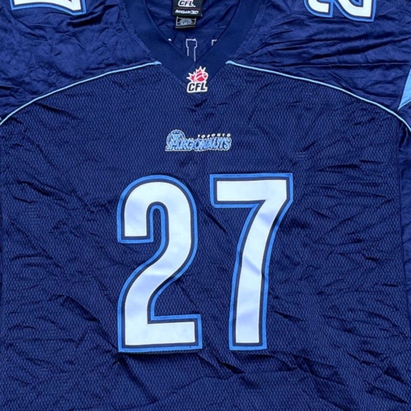 Toronto Argonauts Ricky Williams #27 Jersey Reebok Size XXL 2XL thumbnail 3