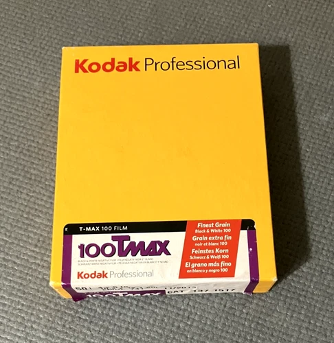 Kodak Professsional 1371517 T-Max 100 Black/White 4"x5" 50 Sheets (Exp. 2013)