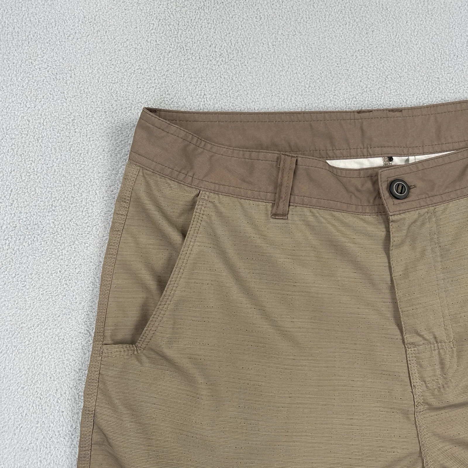 prana chino board stretch pockets wicking outdoors hiking shorts