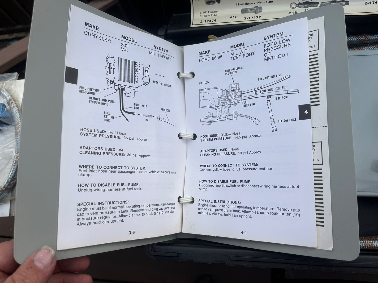 NAPA Echlin Fuel Injector Cleaning System 217458 for sale online eBay