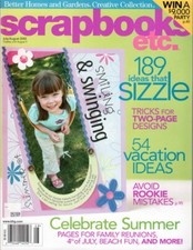 Scrapbooks etc. - Magazine - July/August 2005