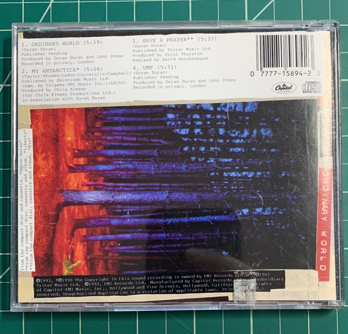Duran Duran Ordinary World 4 Track Maxi Cd Single Very Clean