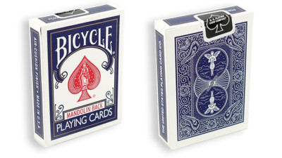 Bicycle Playing Cards 809 Mandolin Blue by USPCC 