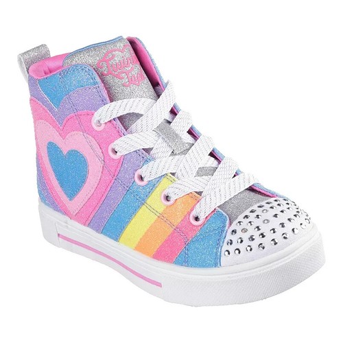 NEW Girl's Shoes SKECHERS KIDS Twinkle Sparks - Heart Pop Lights (Big Kid) 12