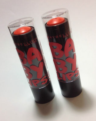 2 X Maybelline Baby Lips Lip Balm #85 OH! ORANGE! NEW .