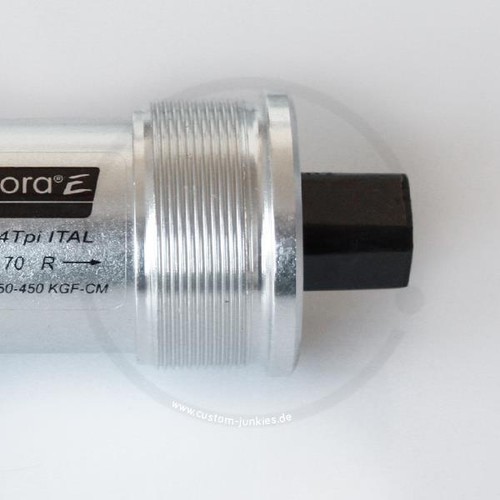Tecora E Bottom Bracket | Square Taper JIS | Italian Thread | 107mm - 119mm - Picture 4 of 24
